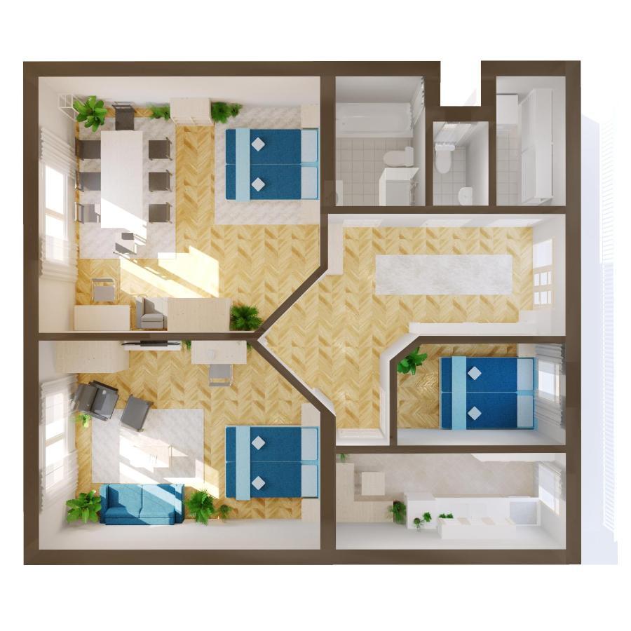 Residence In The Pedestrial Area 부다페스트 외부 사진